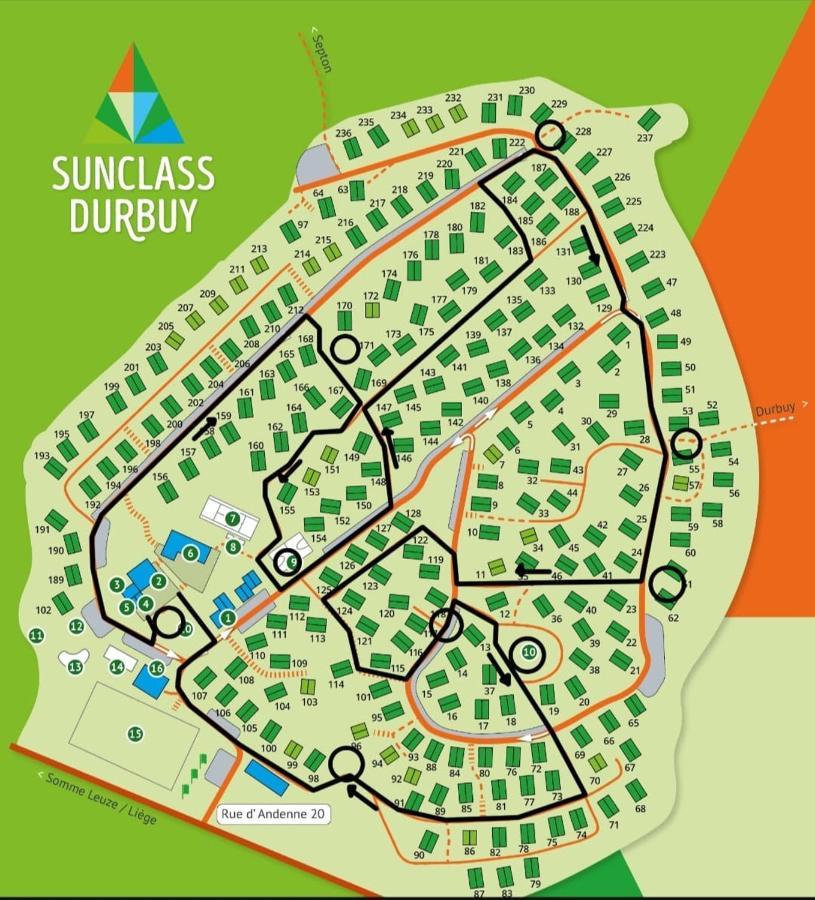 Het Boshuisje In Durbuy Villa Eksteriør billede
