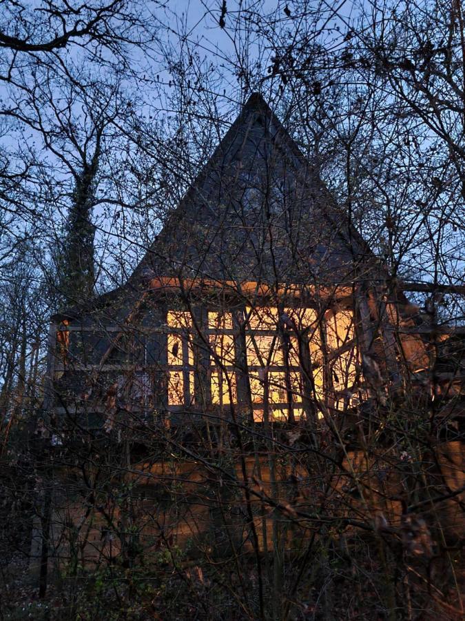 Het Boshuisje In Durbuy Villa Eksteriør billede